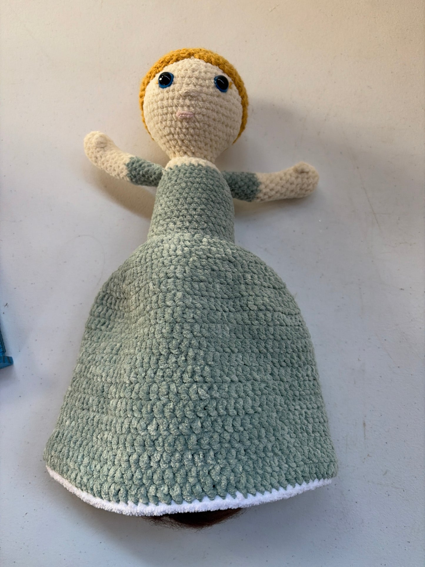 Crocheted Large reversible doll