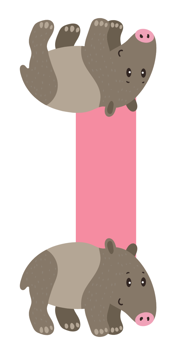 Magnetic Bookmark - Animals
