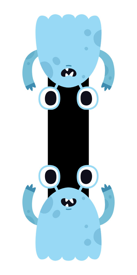 Magnetic Bookmark - Monsters