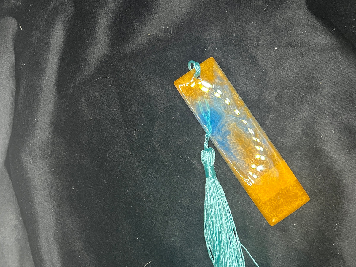 Resin bookmark