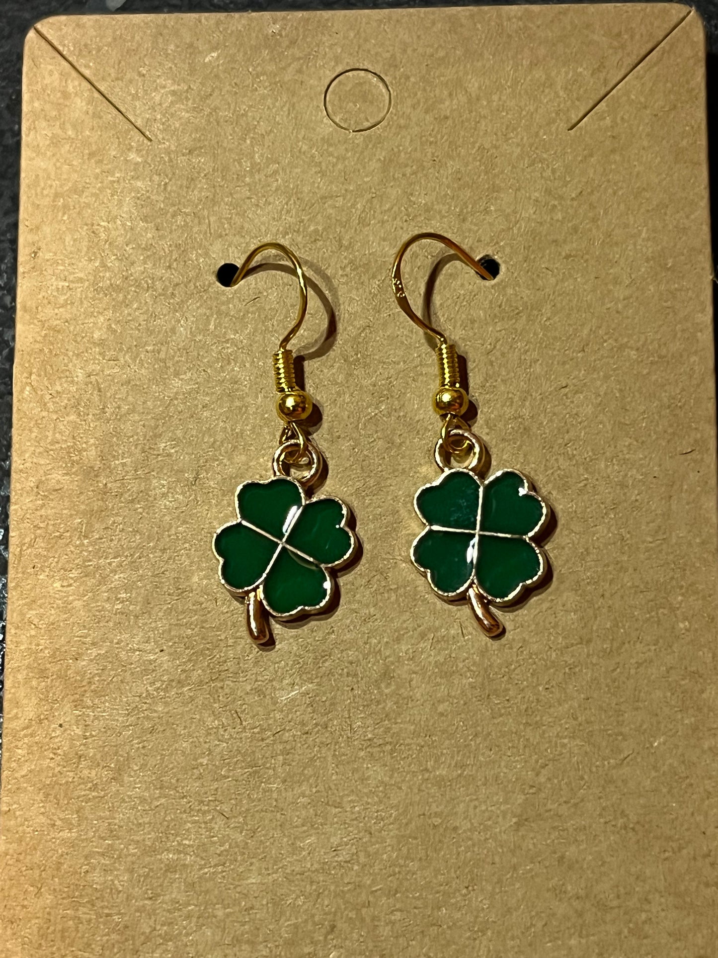 St. Patrick’s day earrings