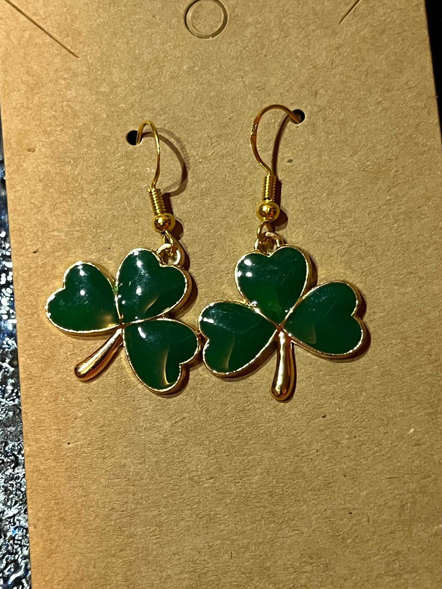 St. Patrick’s day earrings