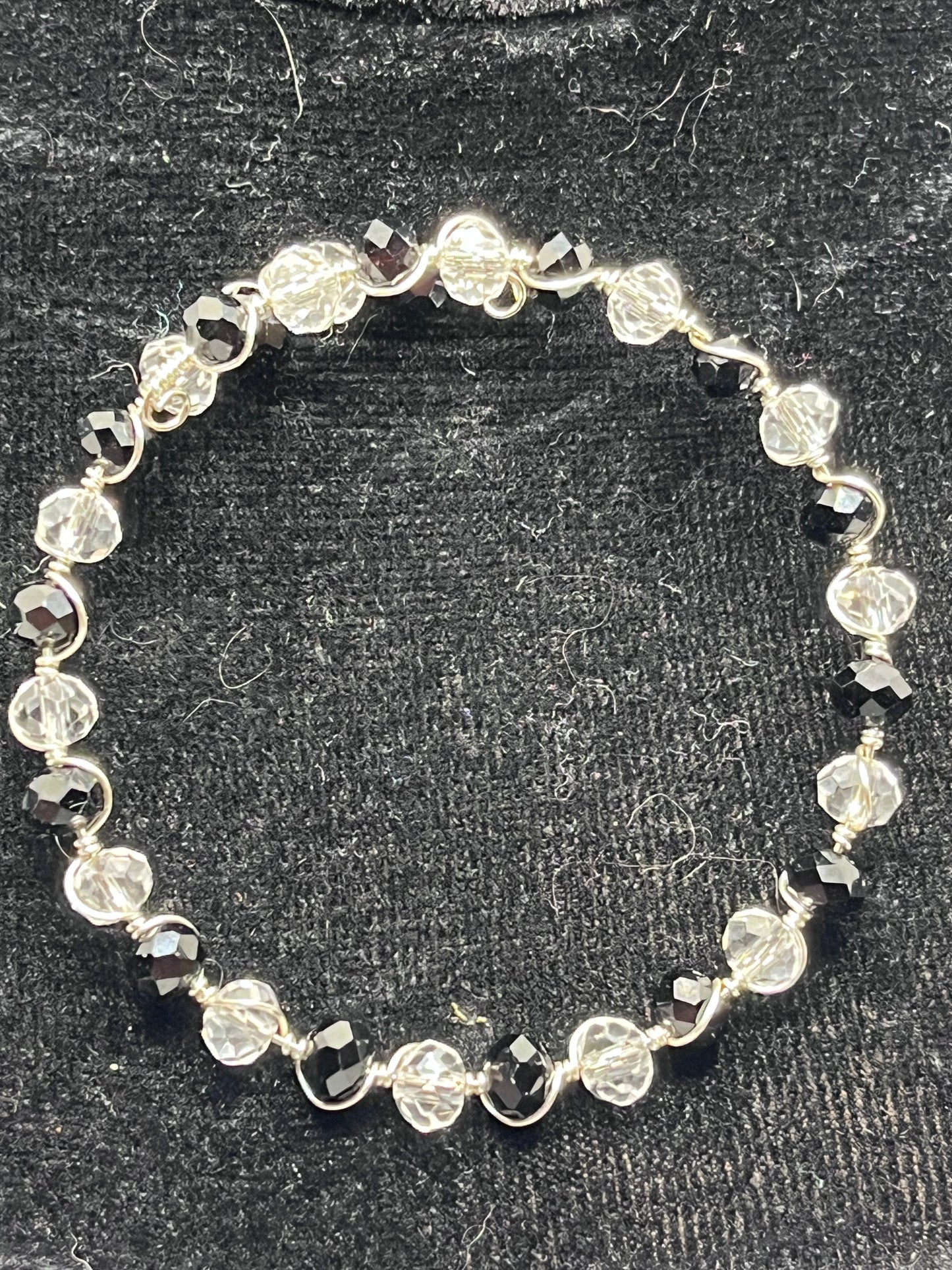 Sparkly Memory Wire Bracelets