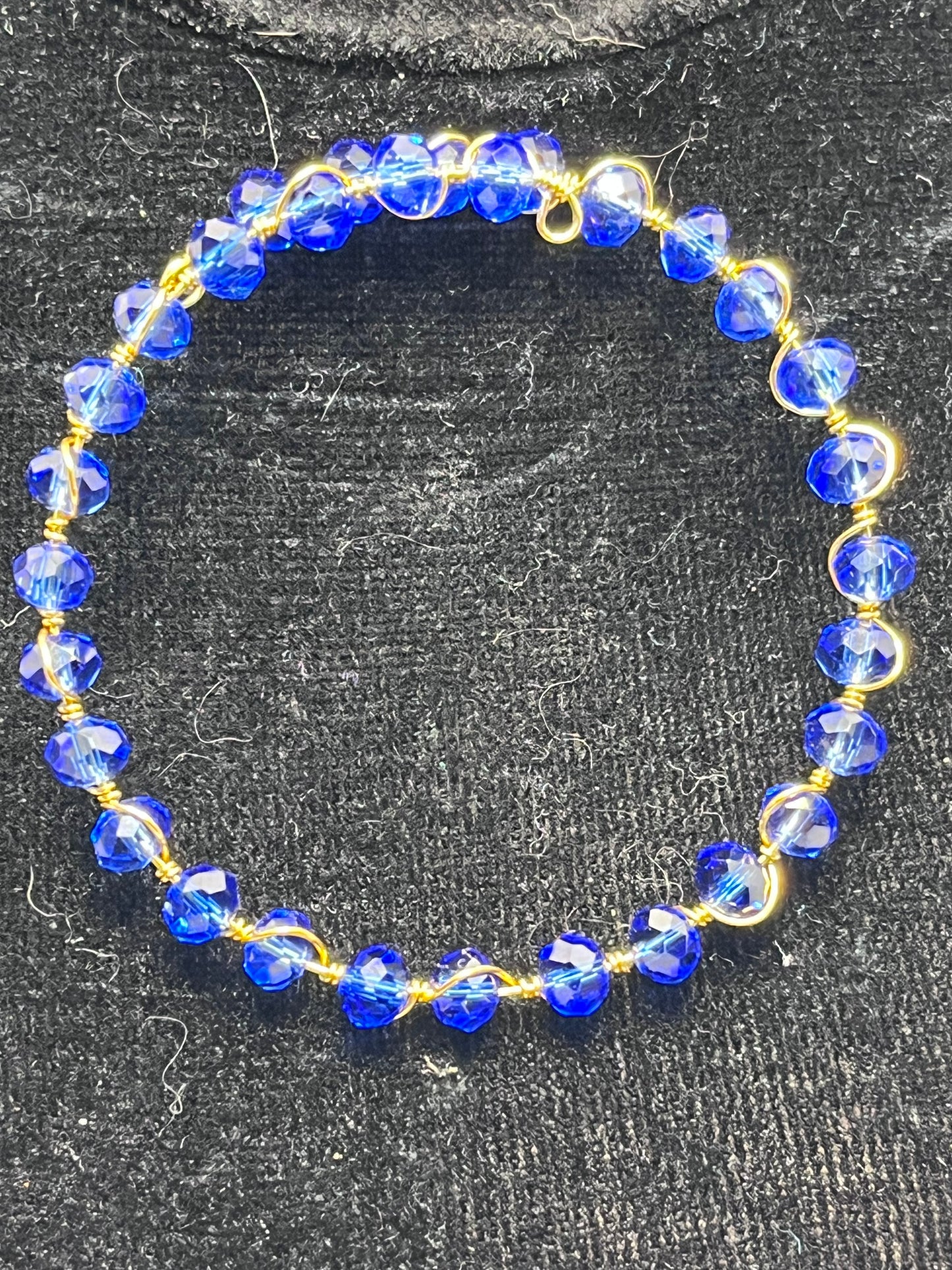 Sparkly Memory Wire Bracelets