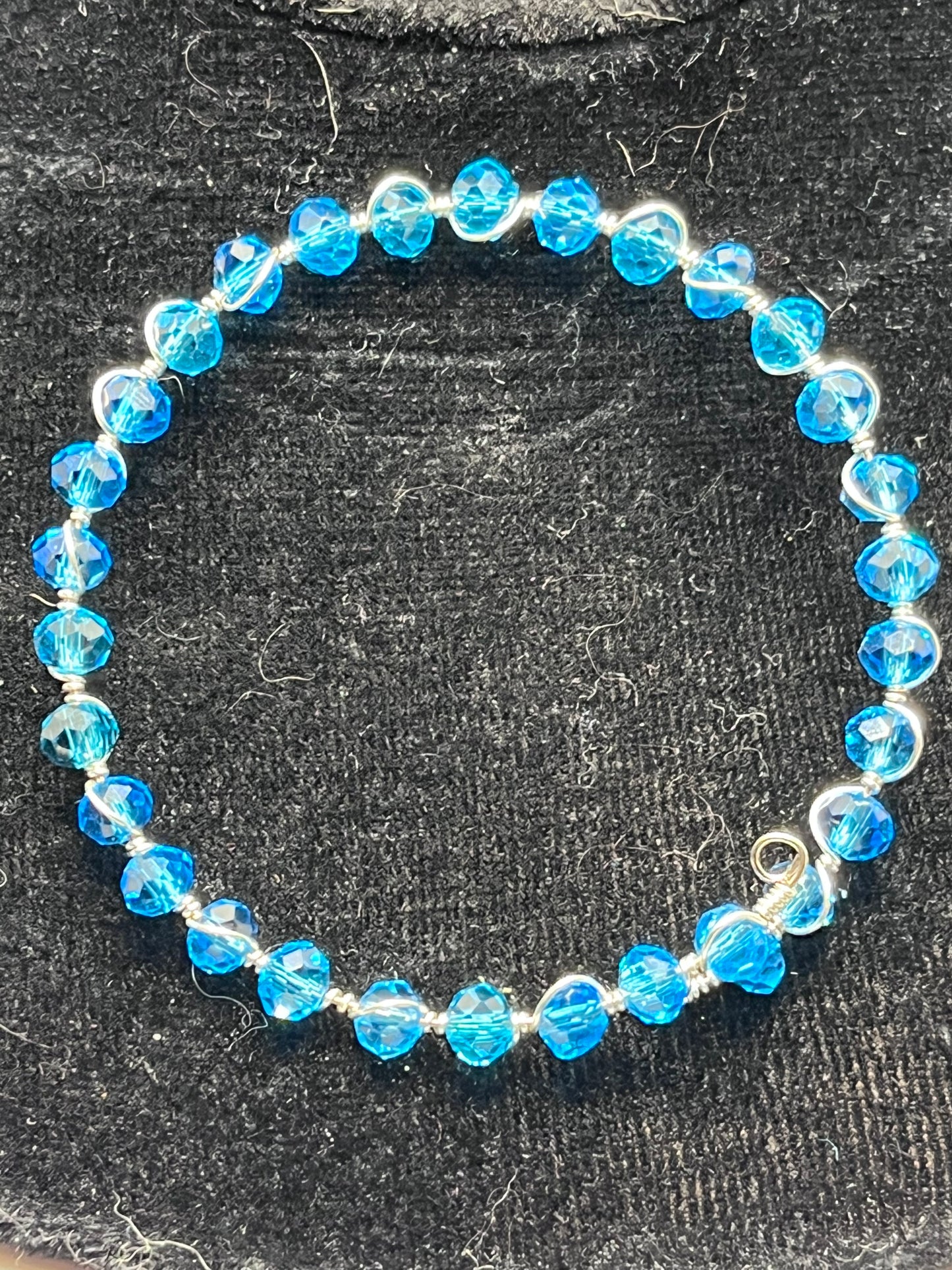 Sparkly Memory Wire Bracelets