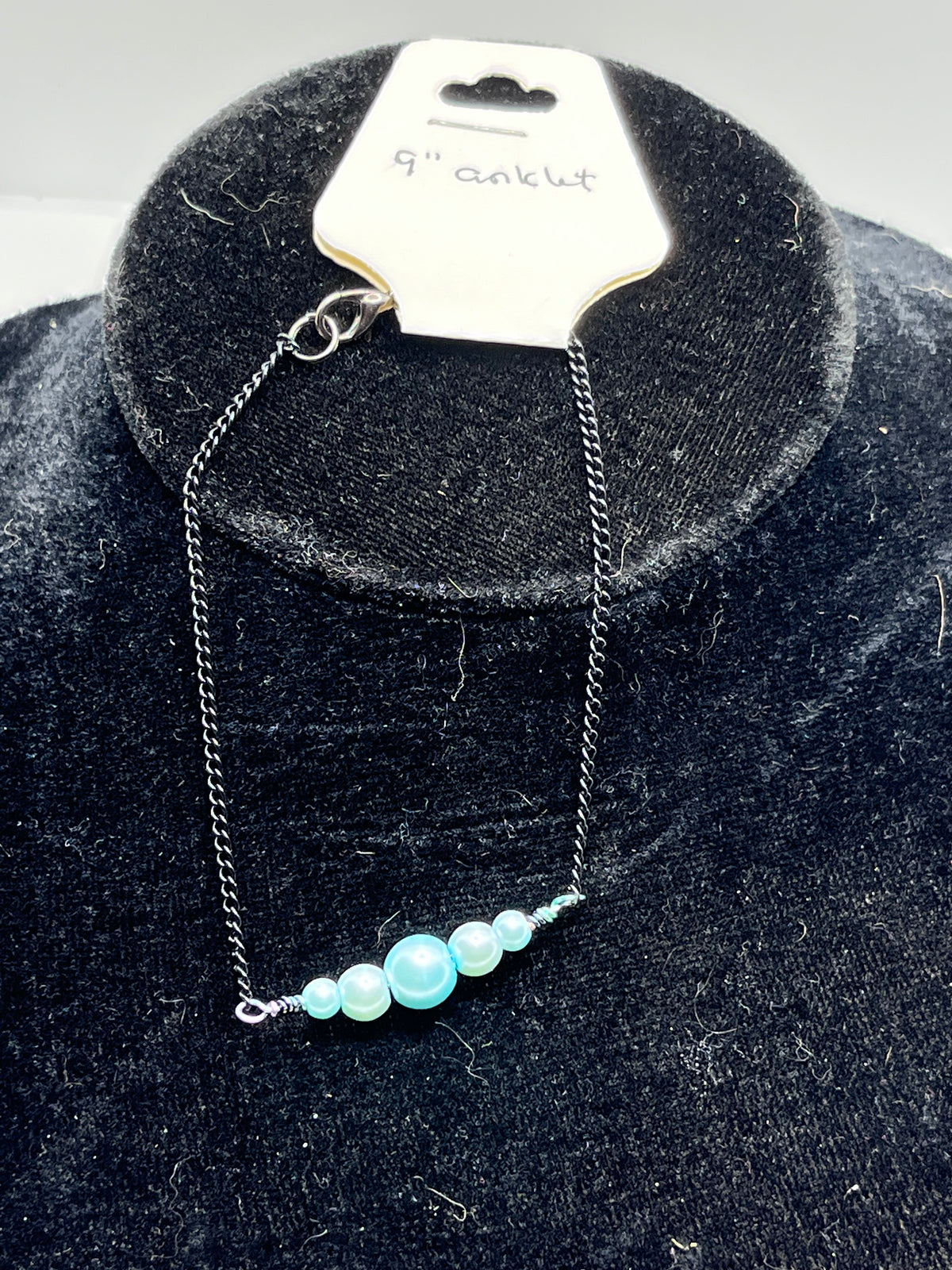 Bar Anklet, 9"