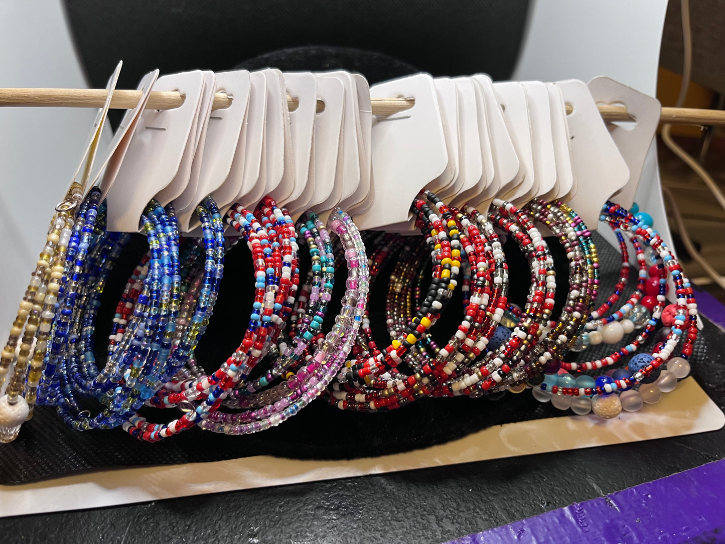 Simple Memory Wire Wrap Bracelets