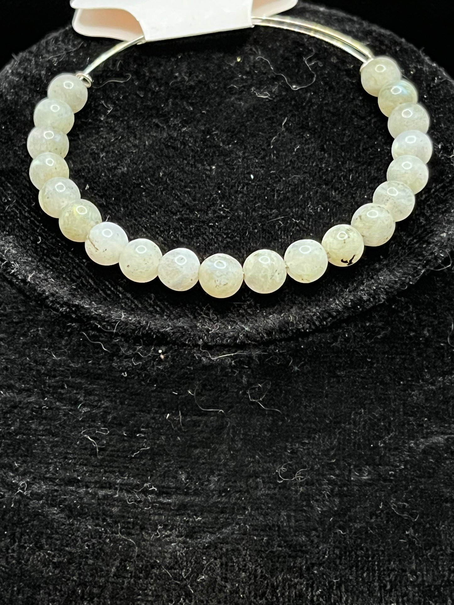 Memory Wire Beaded Bangle