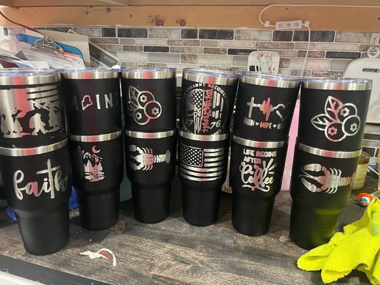 Engraved Tumblers