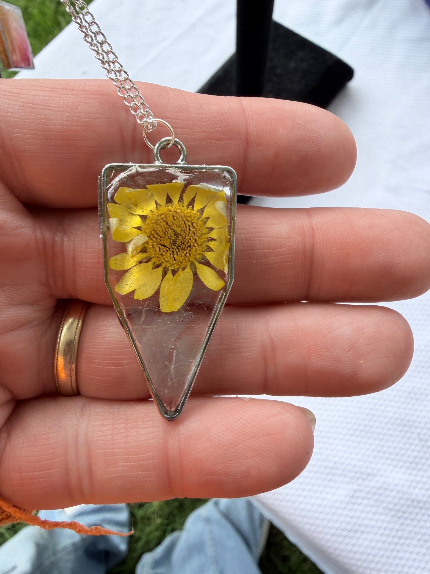 18" Resin Bezel Necklace