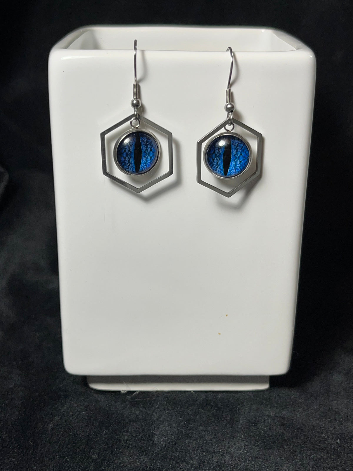 12 mm charm Dangle Earrings