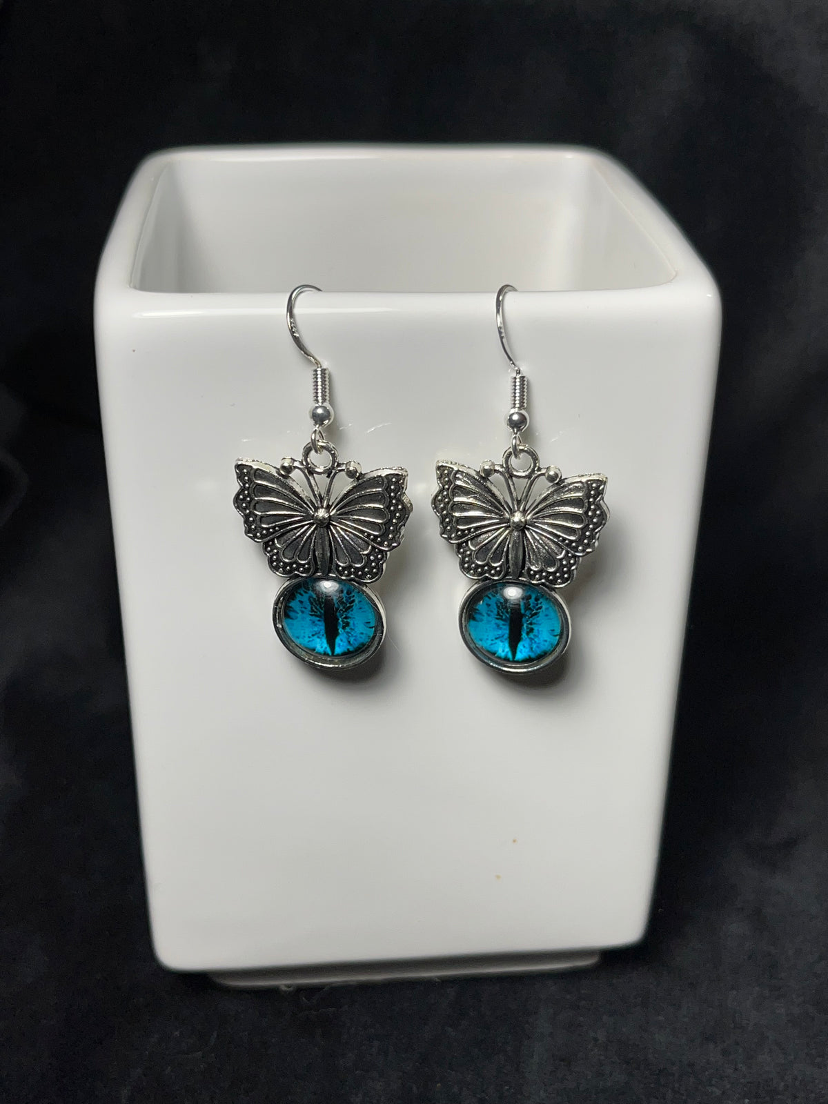 12 mm charm Dangle Earrings