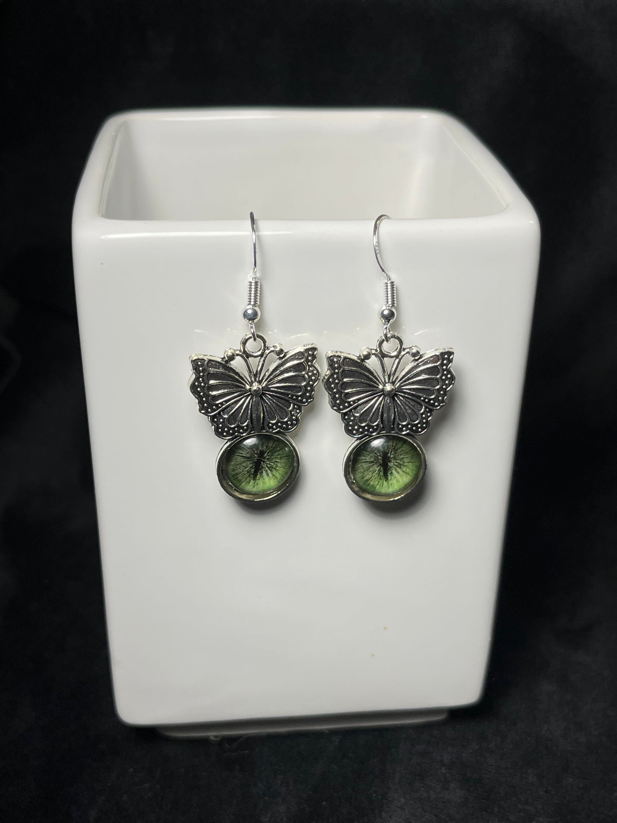 12 mm charm Dangle Earrings