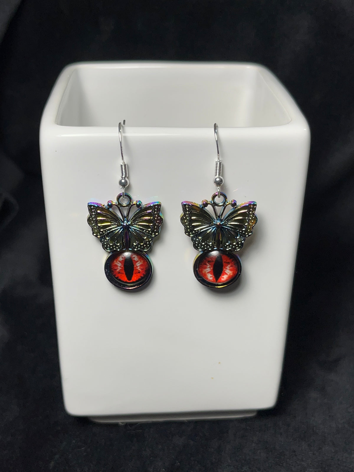 12 mm charm Dangle Earrings