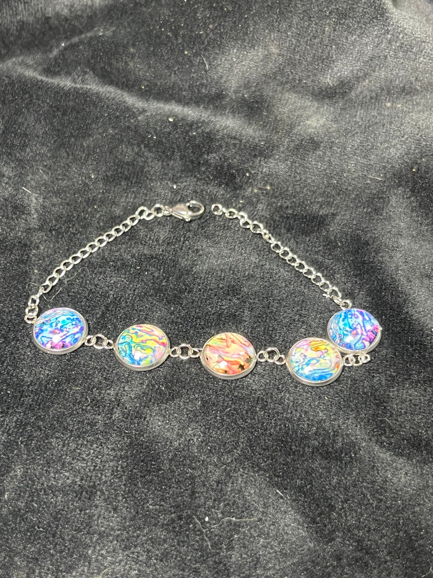 5x 12mm cabochon Bracelets