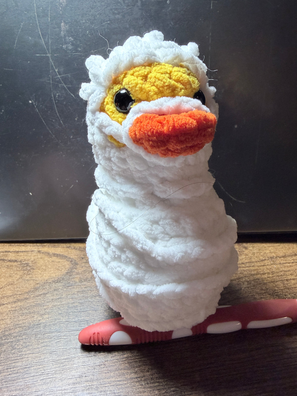 Crocheted “rubber” duckie
