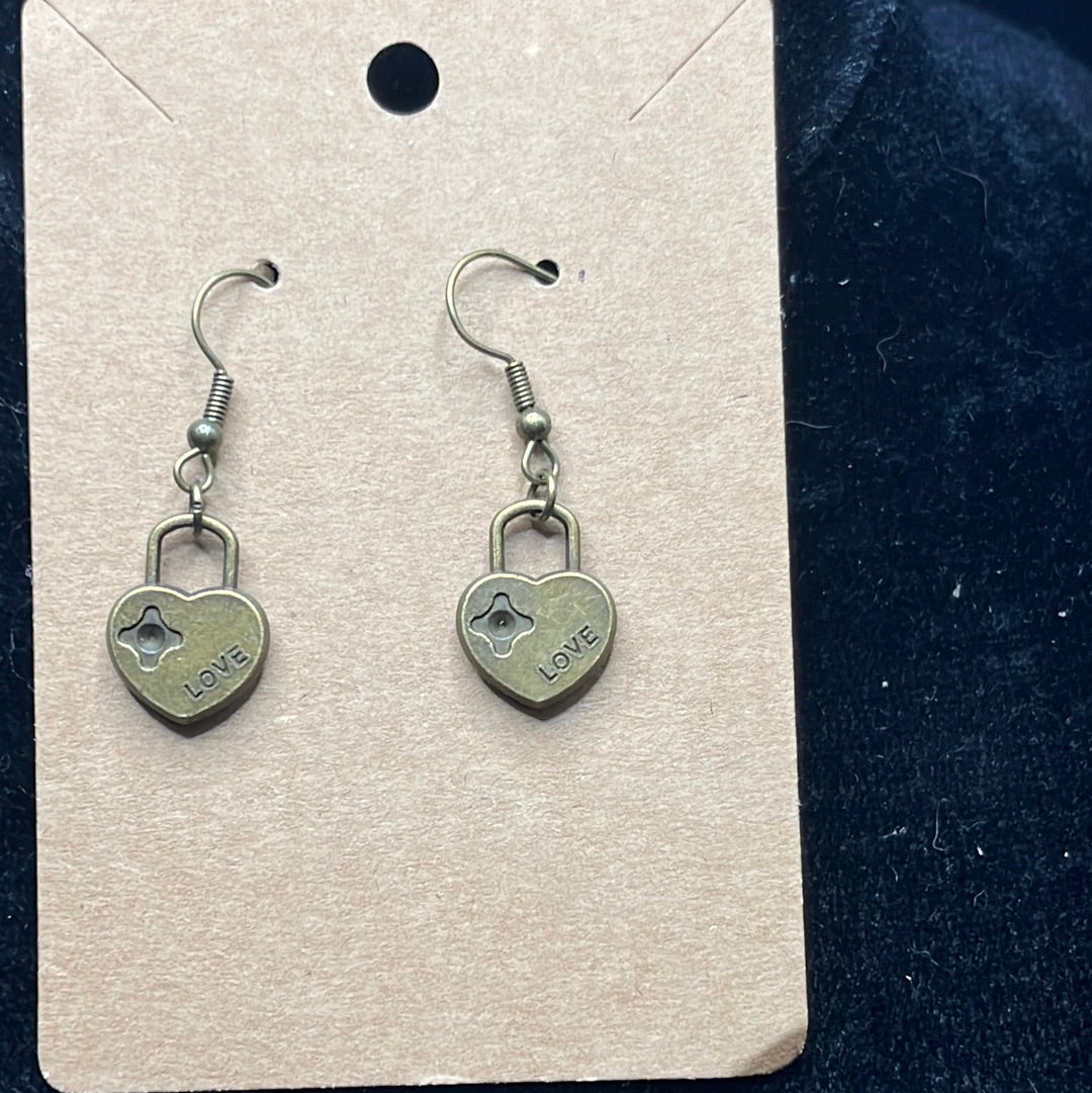 Valentine’s Day Charm Earring