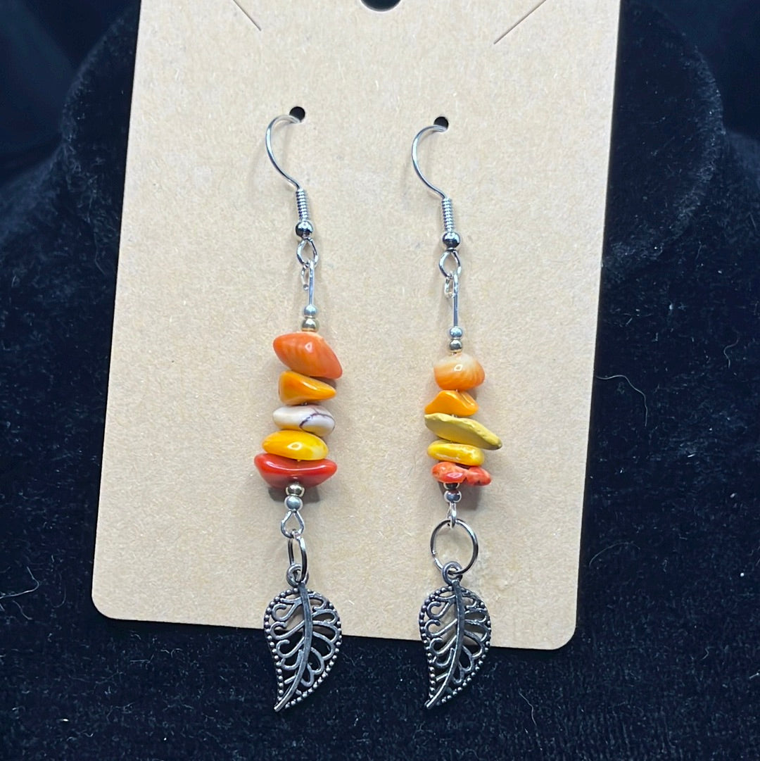 Tree and Plants Charm Earrings