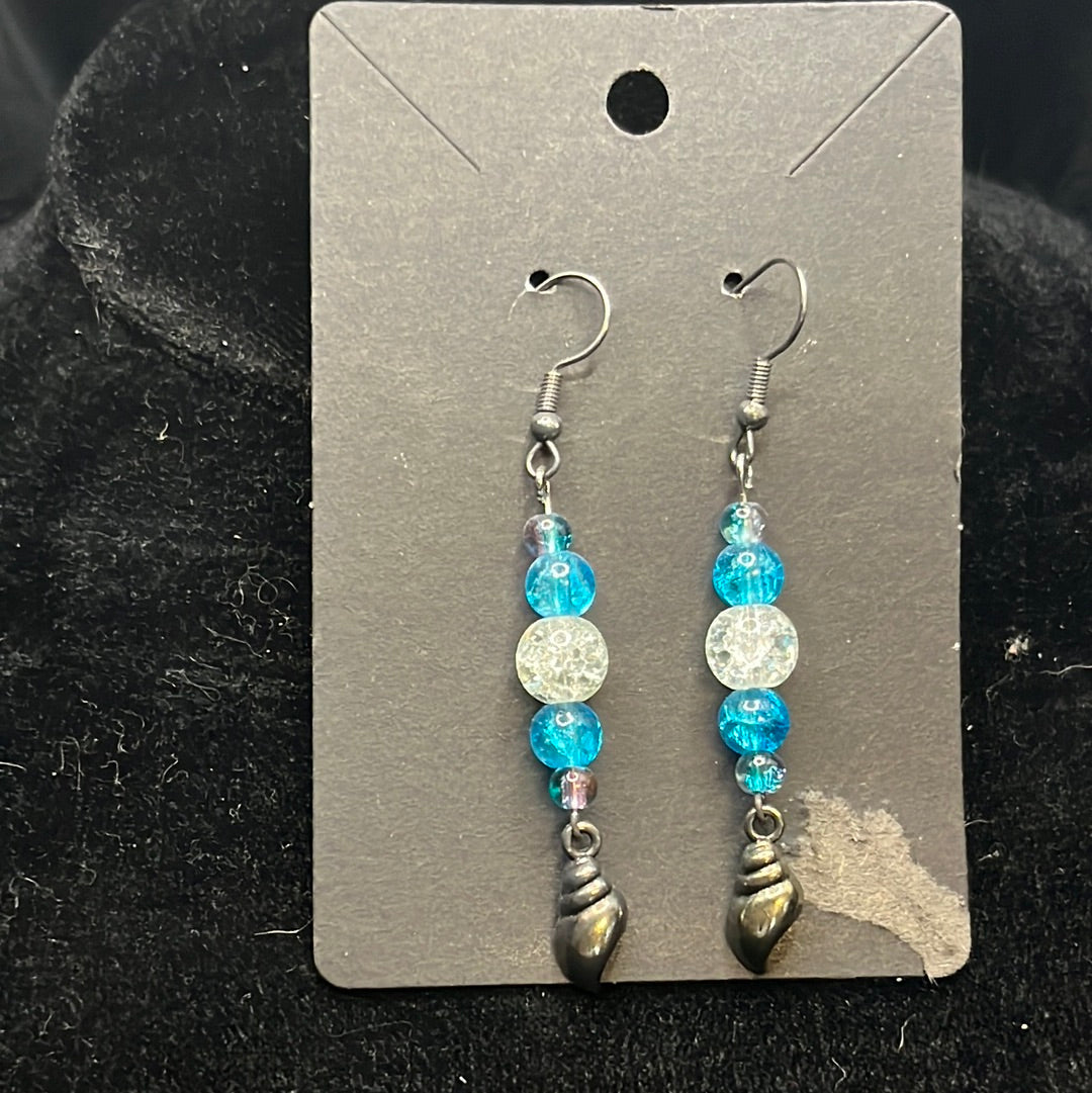 Ocean Charm Earring