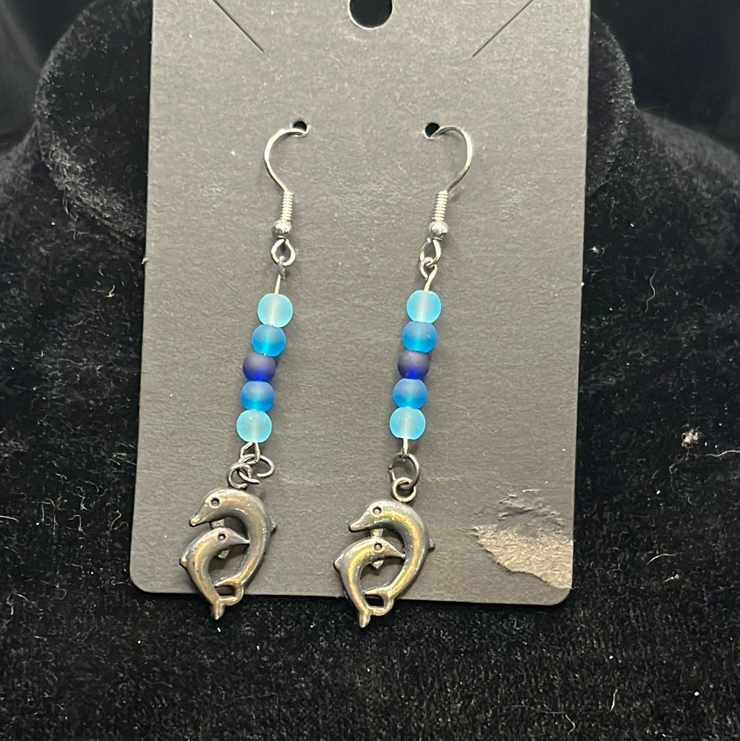 Ocean Charm Earring