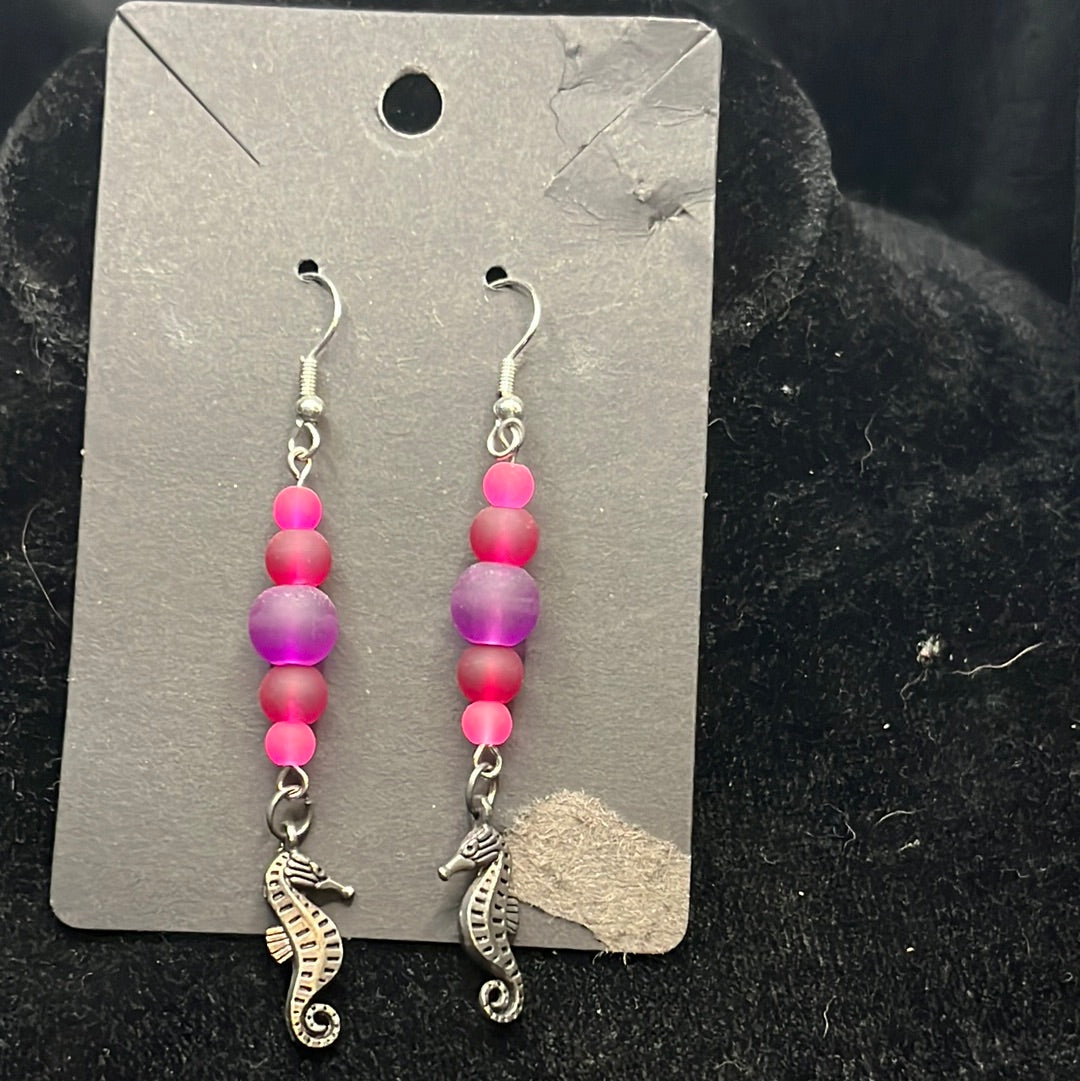 Ocean Charm Earring