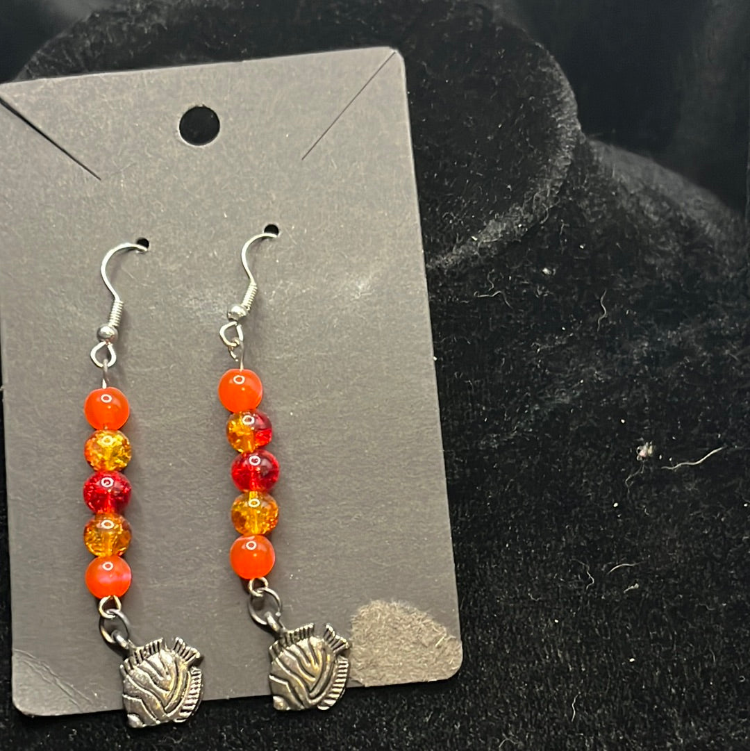 Ocean Charm Earring