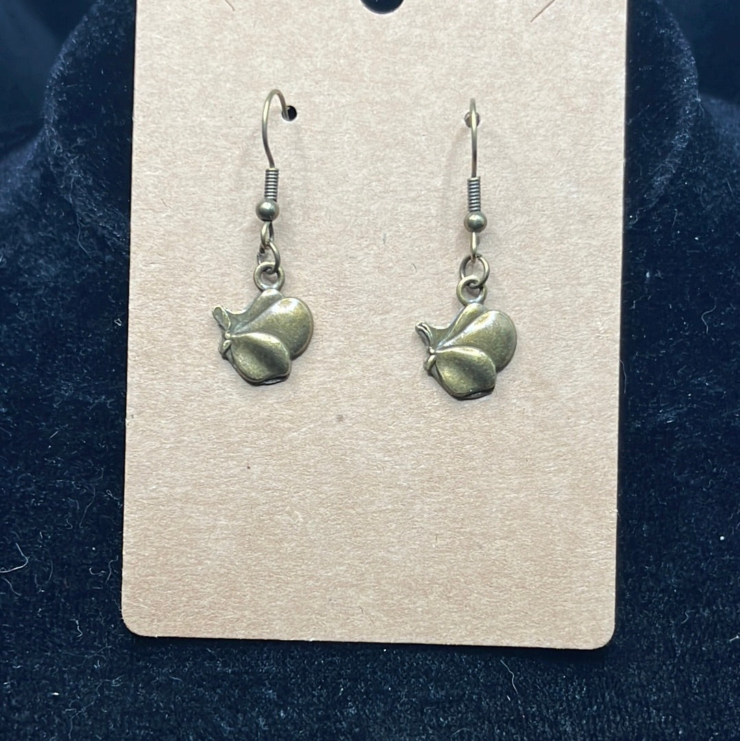 Tree and Plants Charm Earrings