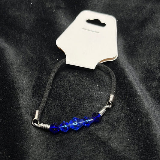 Elastic Bicone Bead Bar Bracelets