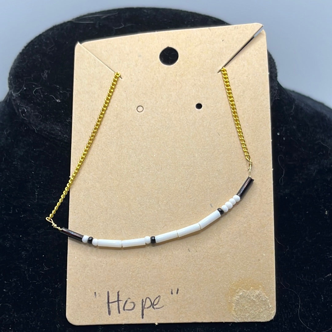 Morse Code Necklace