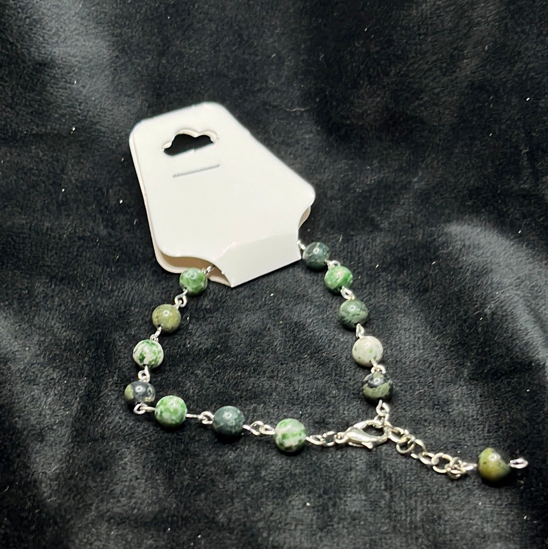 Beaded Chain Link Bracelets