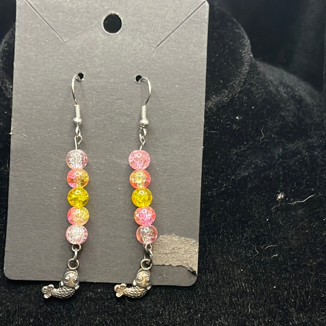 Ocean Charm Earring