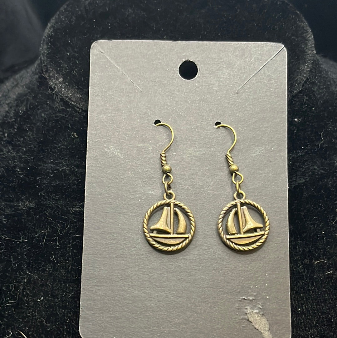 Ocean Charm Earring