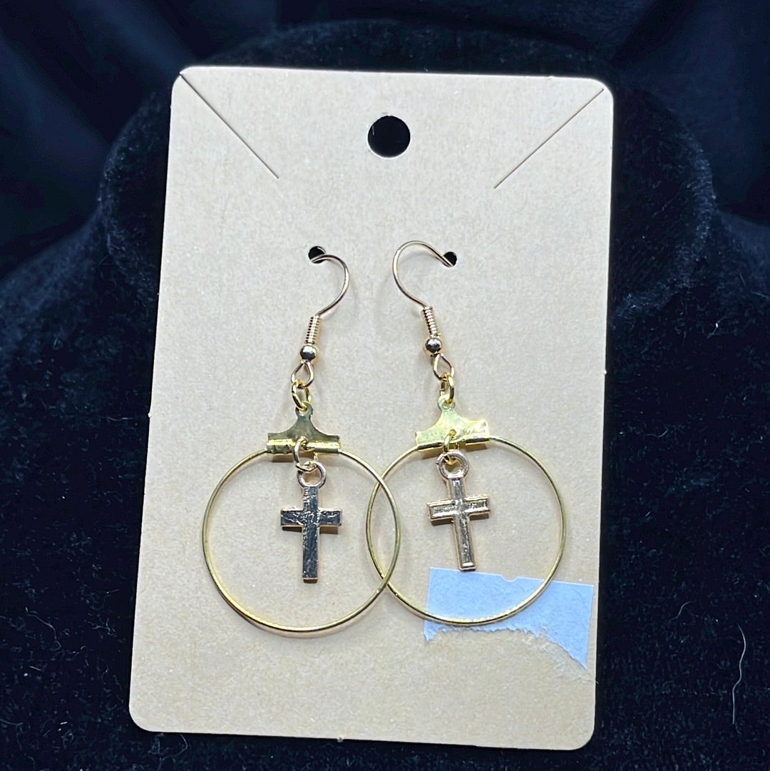 Religious Charm Earring