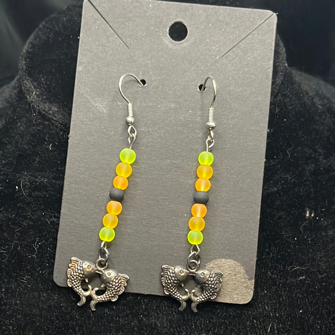 Ocean Charm Earring