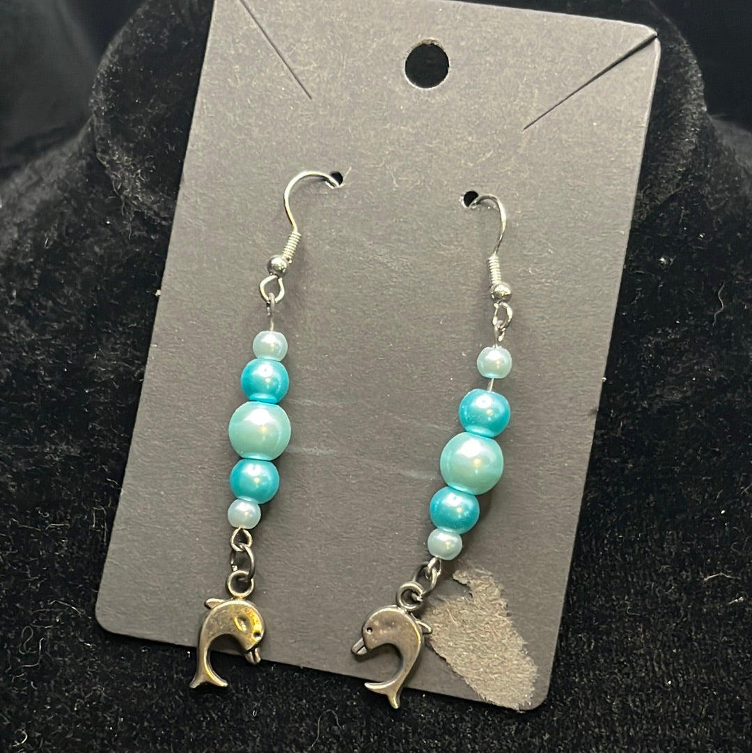 Ocean Charm Earring