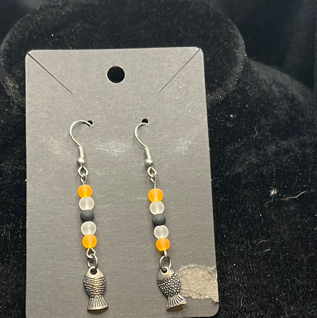 Ocean Charm Earring