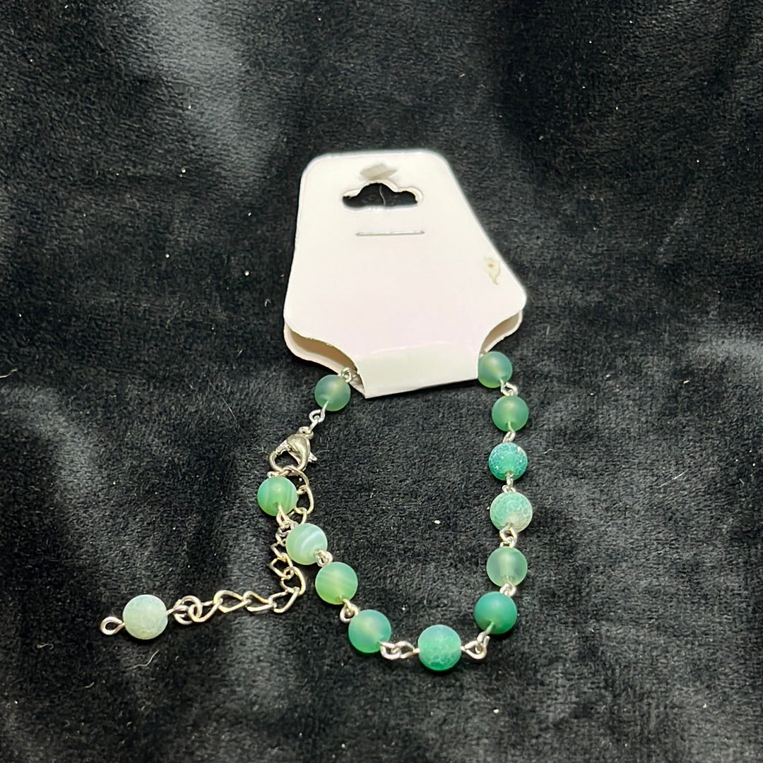 Beaded Chain Link Bracelets