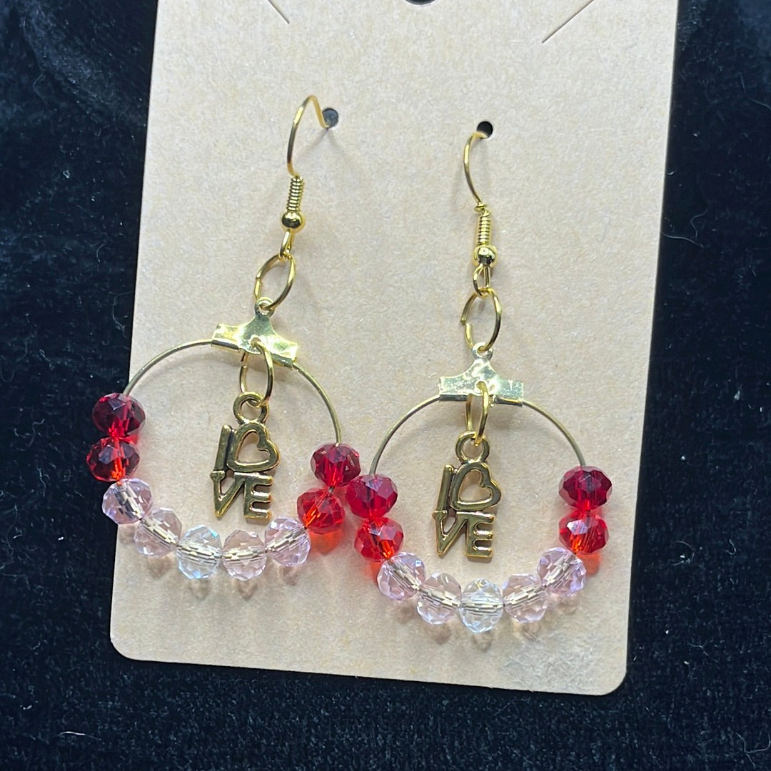 Valentine’s Day Charm Earring