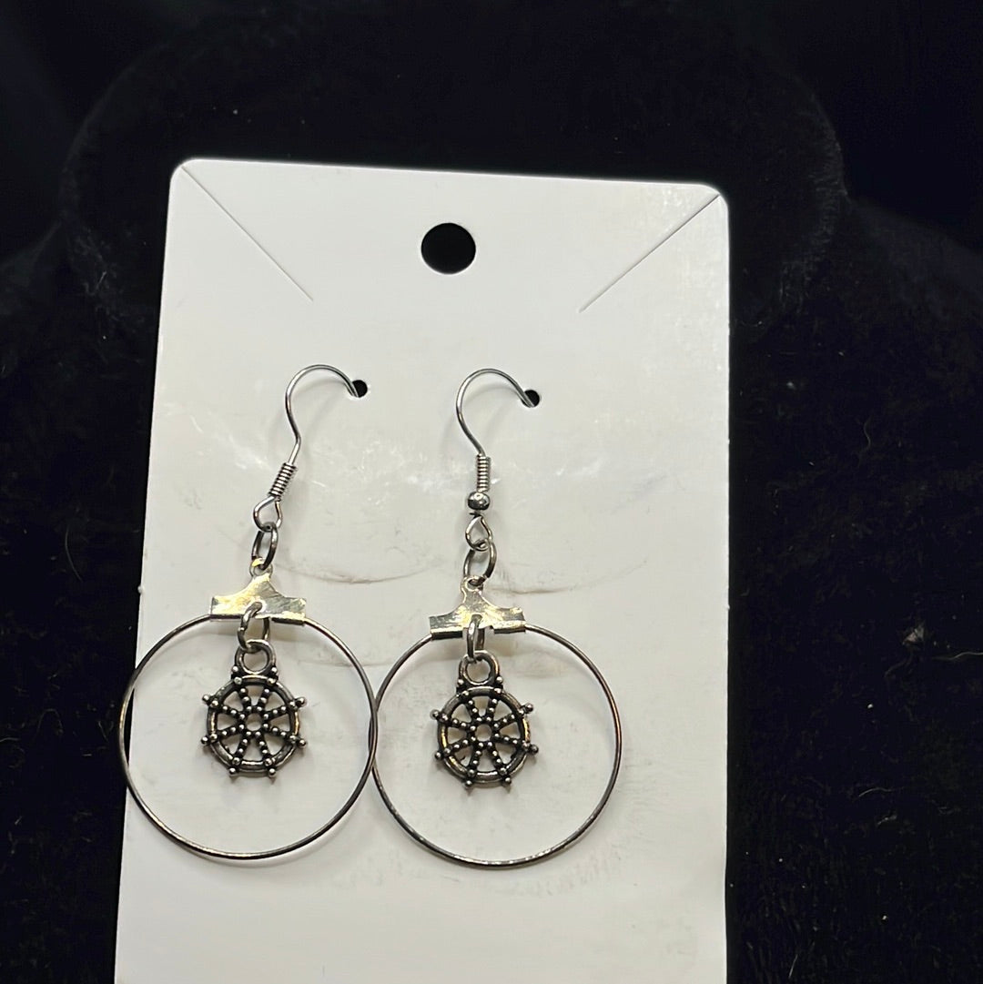 Ocean Charm Earring