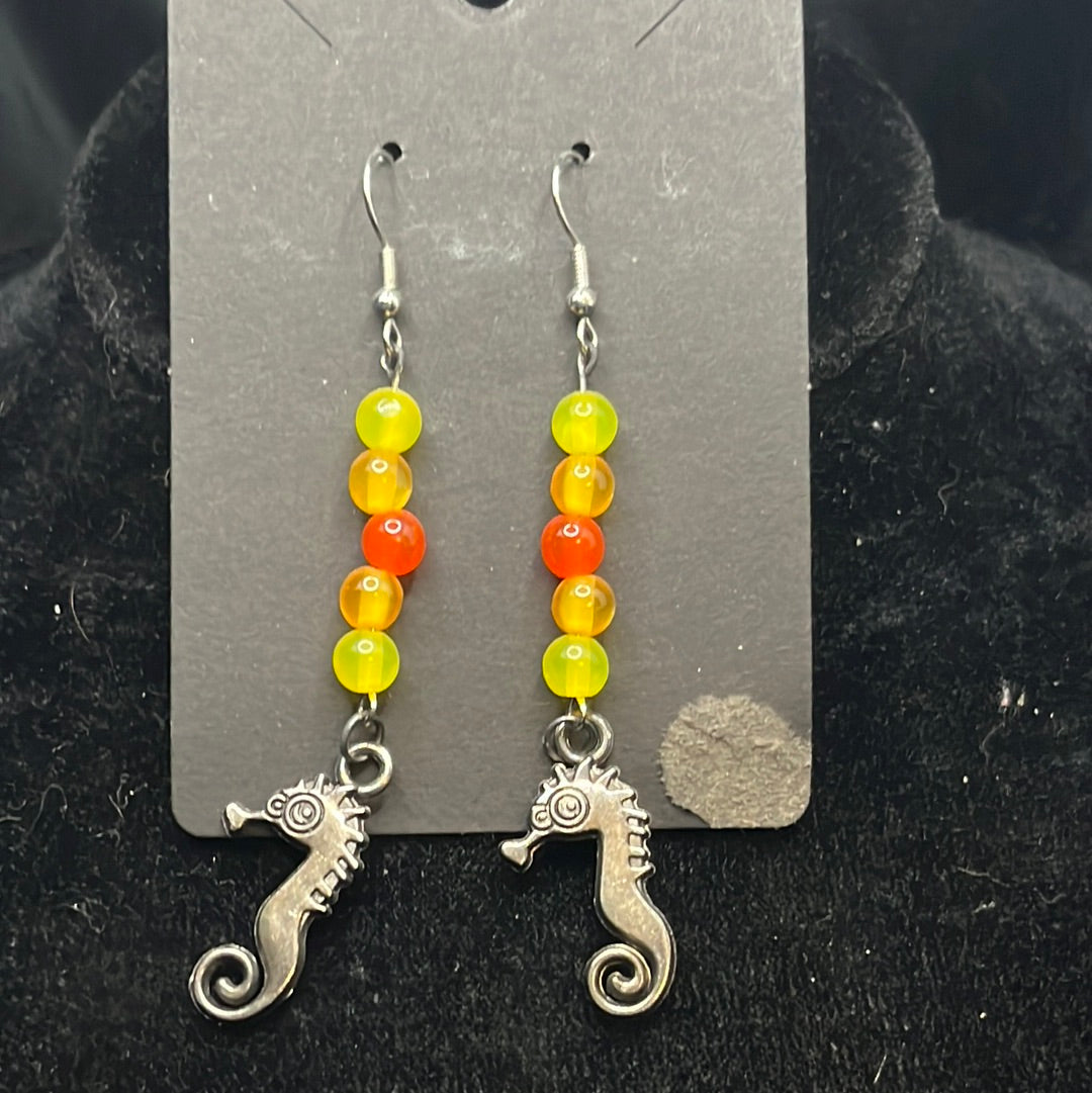 Ocean Charm Earring