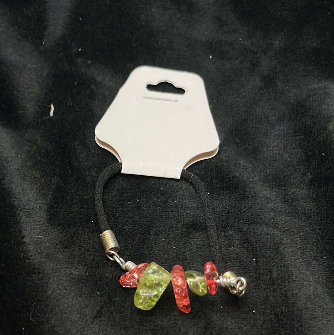 Elastic Chipped stone Bar Bracelets