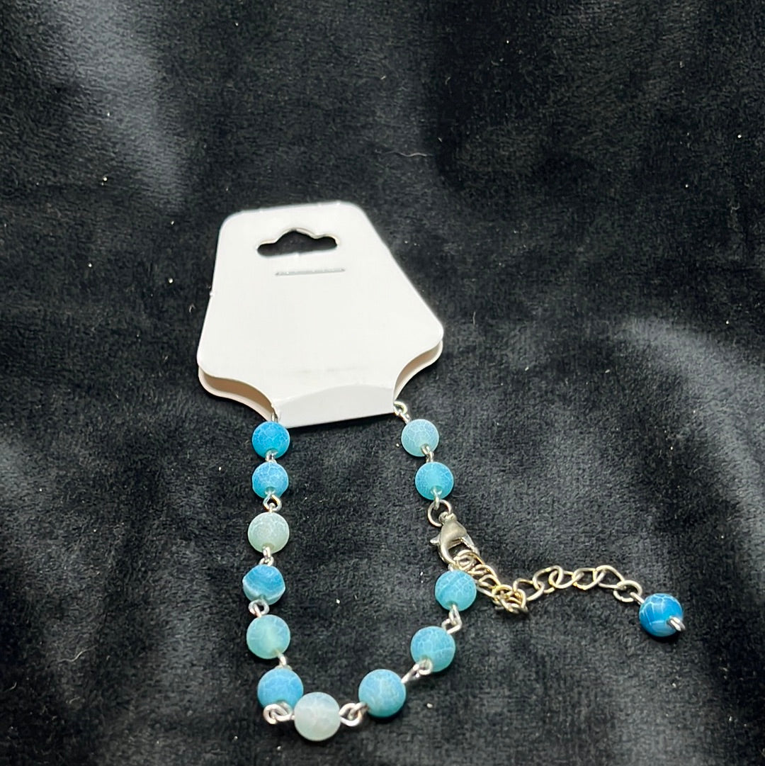 Beaded Chain Link Bracelets