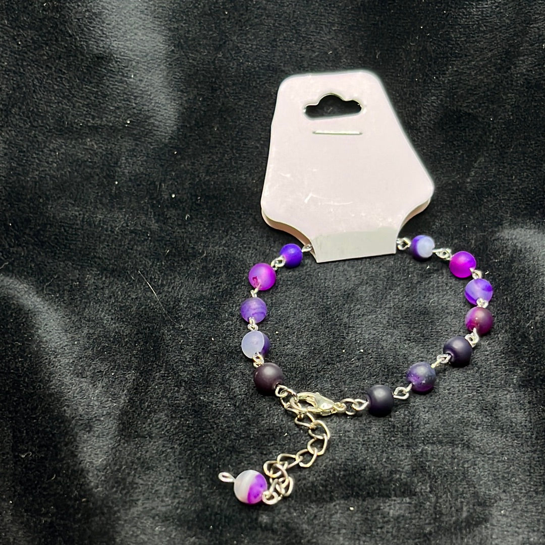 Beaded Chain Link Bracelets