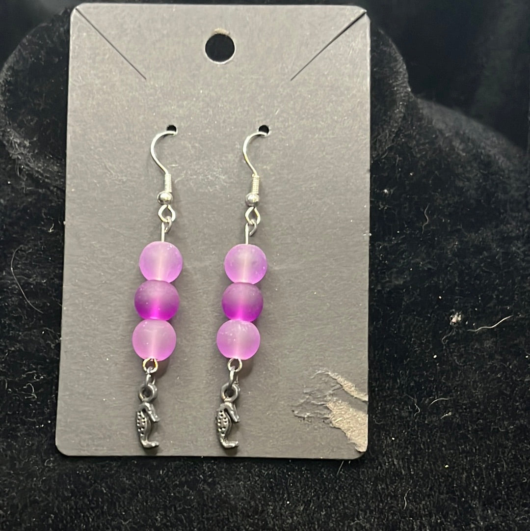 Ocean Charm Earring