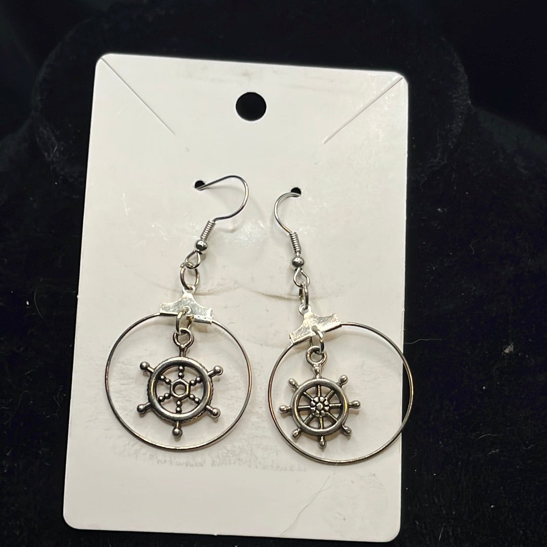 Ocean Charm Earring