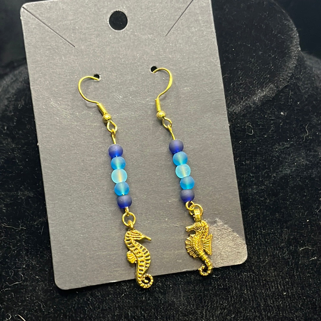 Ocean Charm Earring