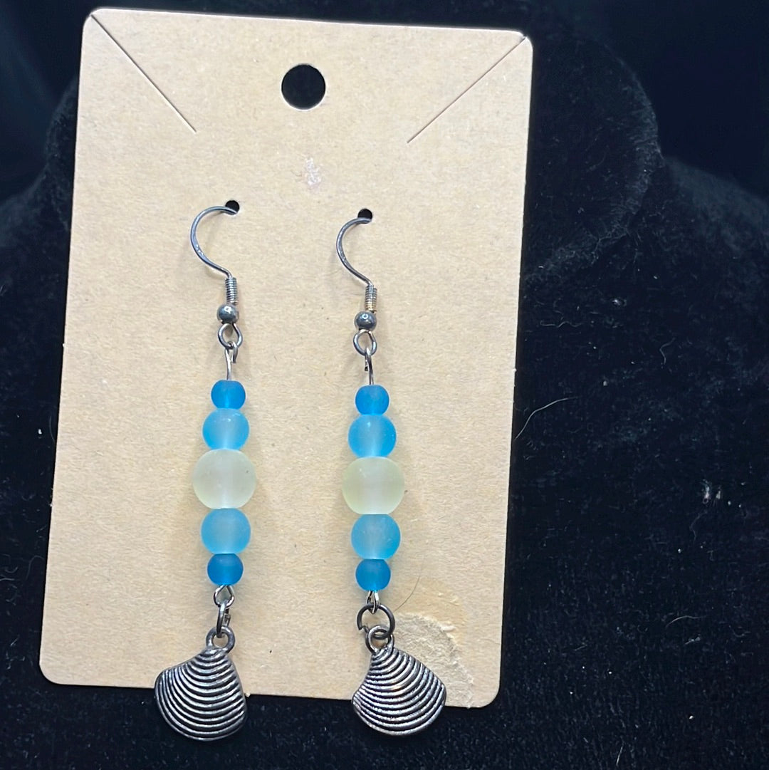 Ocean Charm Earring