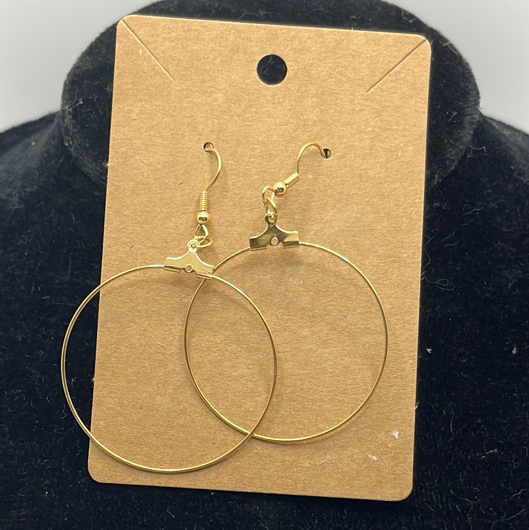 Simple Hoop Earrings