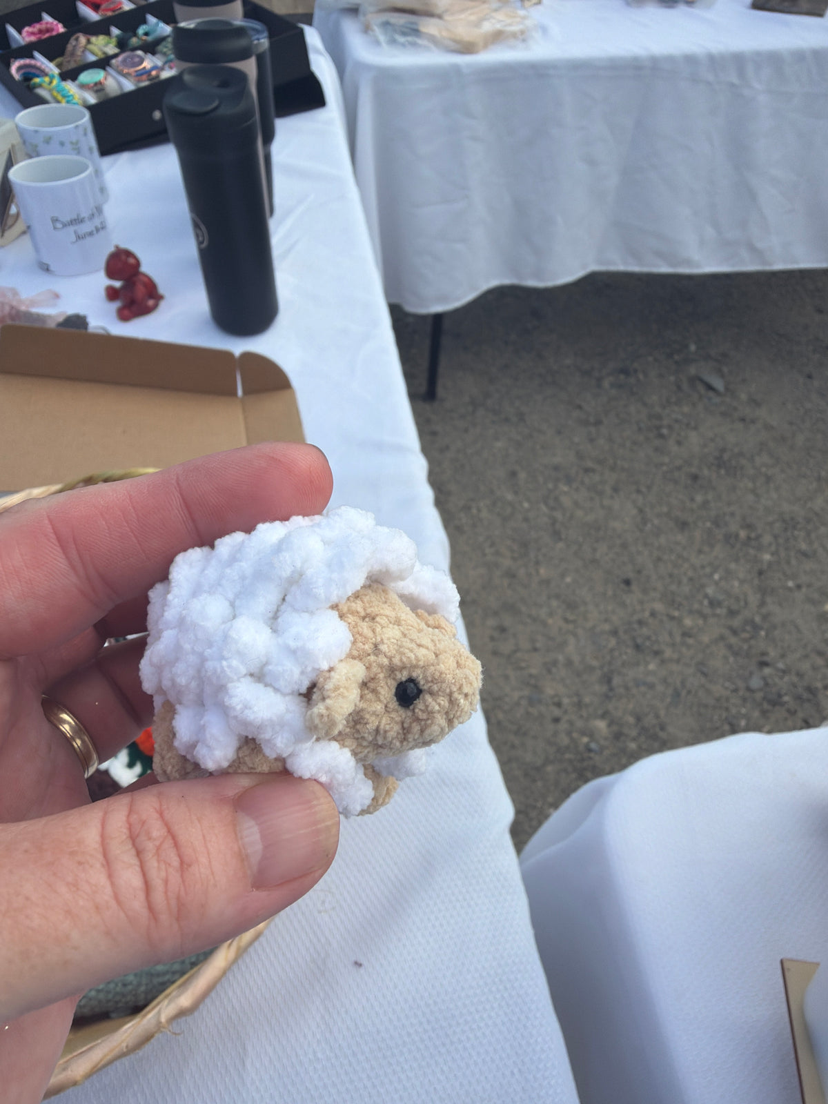 Mini crocheted animal