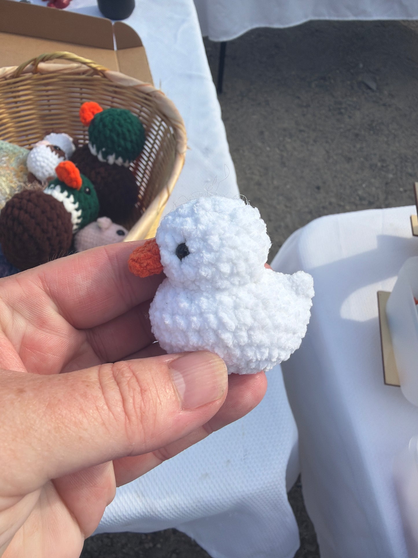 Mini crocheted animal